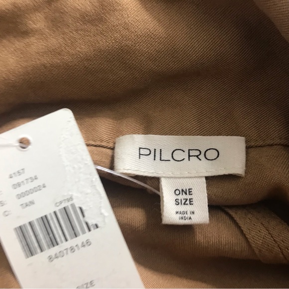 Anthropologie Pilcro Khaki Oversize Poncho Utility Jacket in Tan Color One Size - Picture 12 of 12